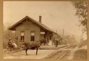 Newfane Depot, c.1885