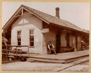 Newfane Depot, Another View, c. 1885